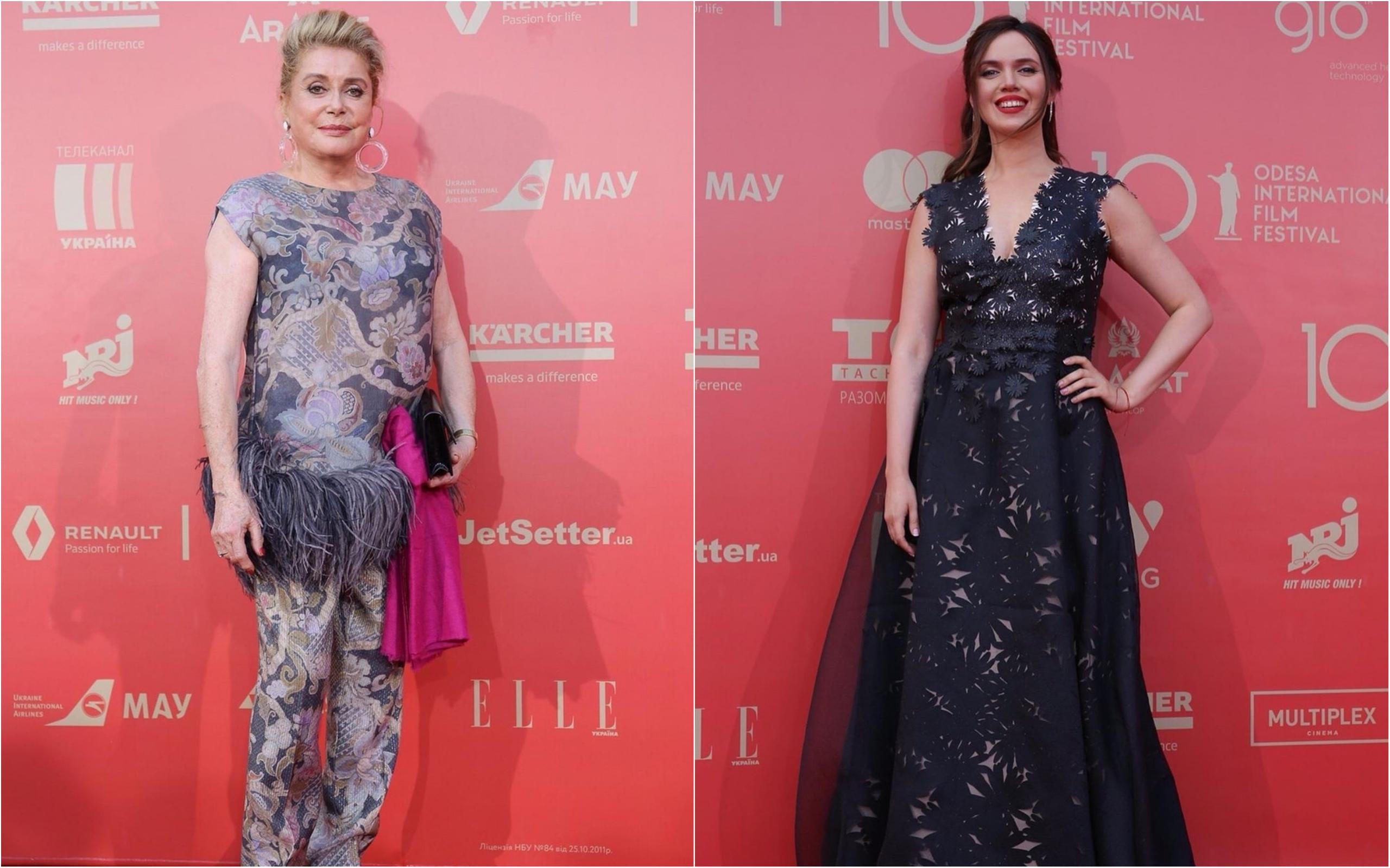 Очаровали выходом: Катрин Денев, Янина Соколова и другие на закрытии Одесского кинофестиваля
