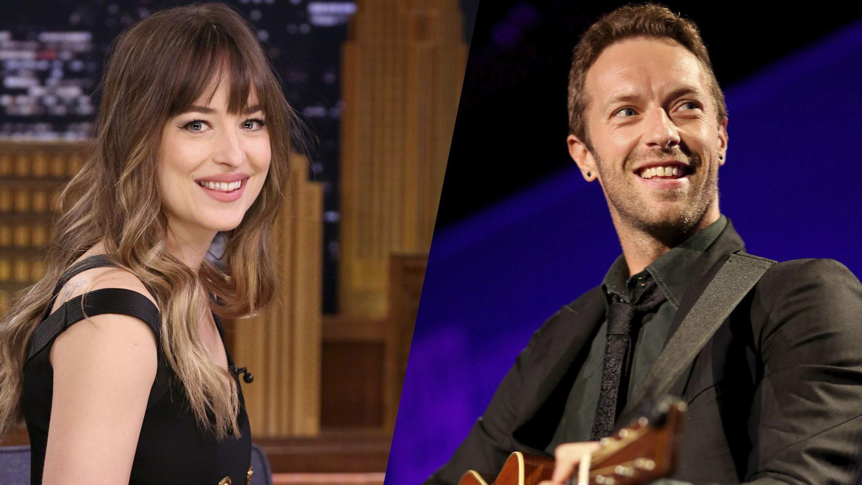 После слухов о расставании: Дакота Джонсон и Крис Мартин засветились на светской вечеринке