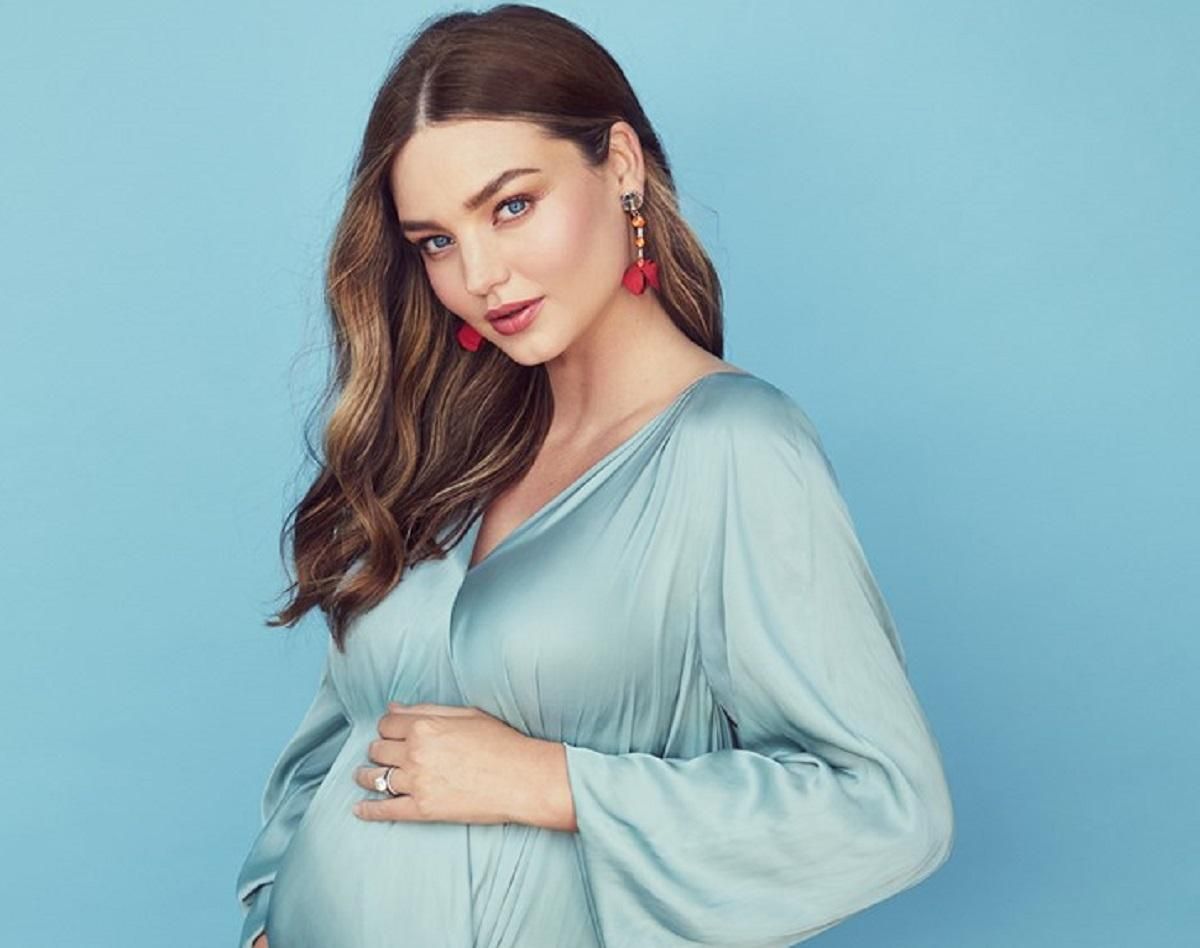 На последних неделях беременности Миранда Керр снялась для обложки глянца Marie Claire – фото