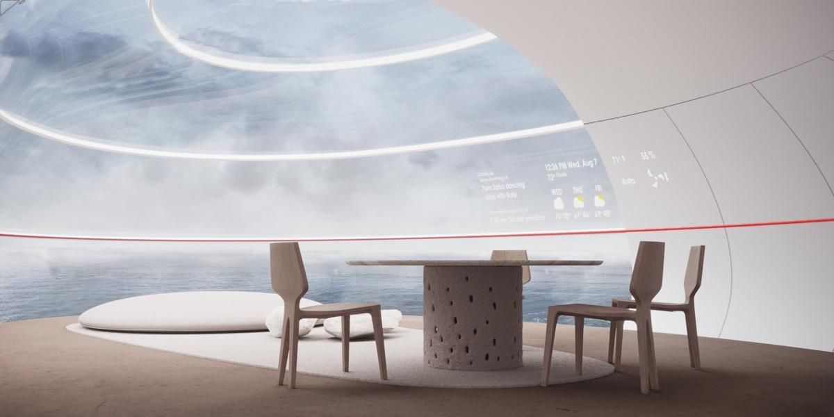 Офіс на острові: як виглядає футуристичний проєкт від українських дизайнерів Офіс на острові: як виглядає футуристичний проєкт від українських дизайнерів