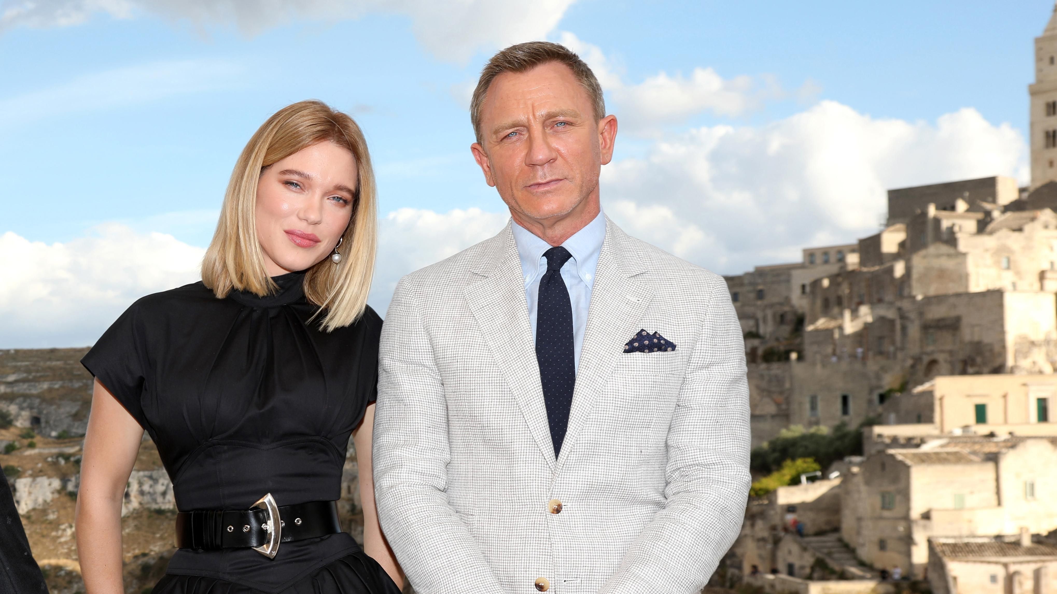 Дэниел Крейг и Леа Сейду посетили фотокол нового фильма об агенте 007 в Италии: красочные фото