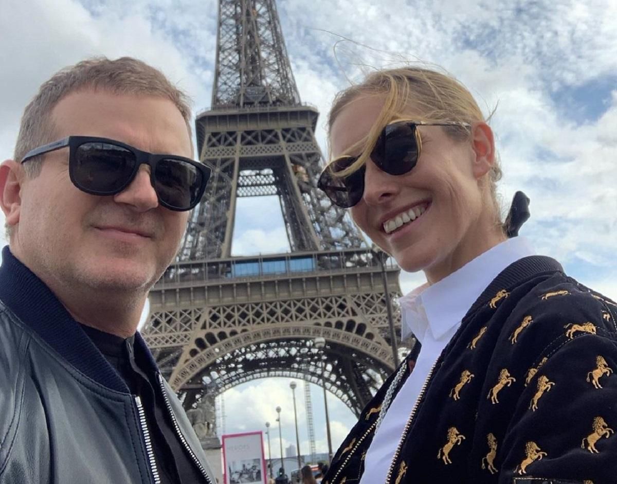 Катя Осадчая и Юрий Горбунов устроили романтическое путешествие в Париж: фото