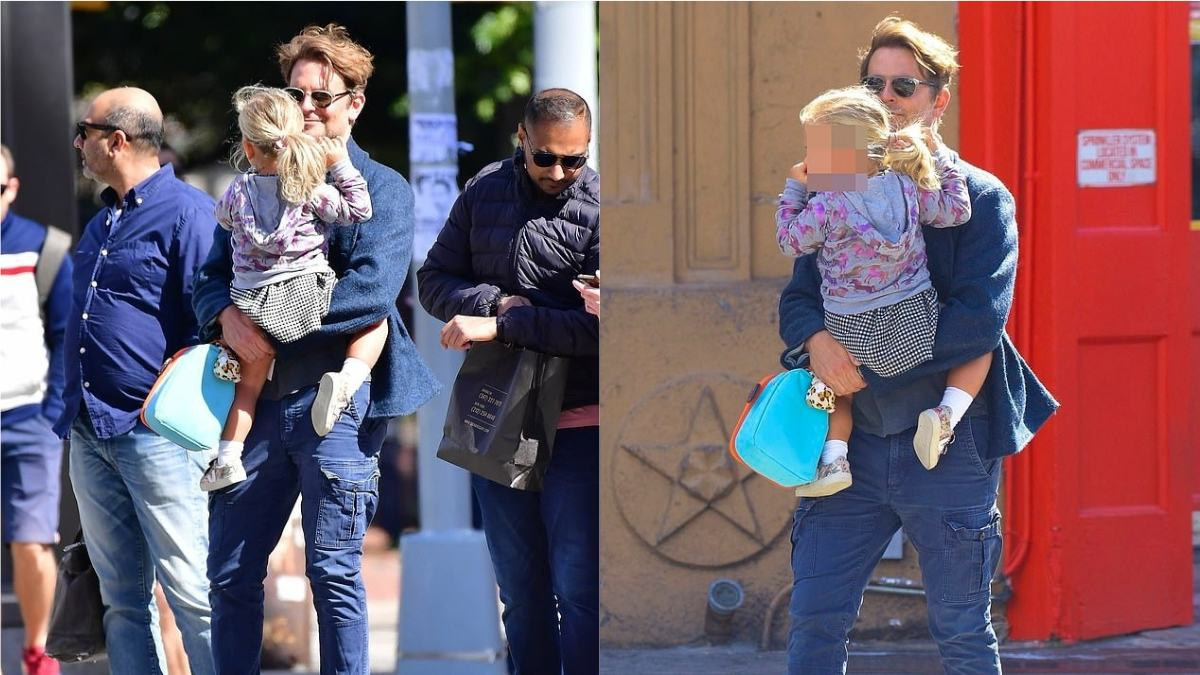 Папина дочка: Брэдли Купер прогулялся с Леей в Нью-Йорке – фото