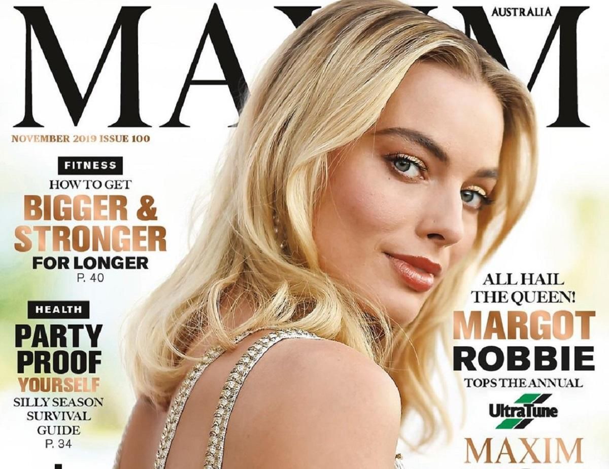 Марго Роббі очолила рейтинг найгарячіших жінок 2019 року за версією журналу MAXIM