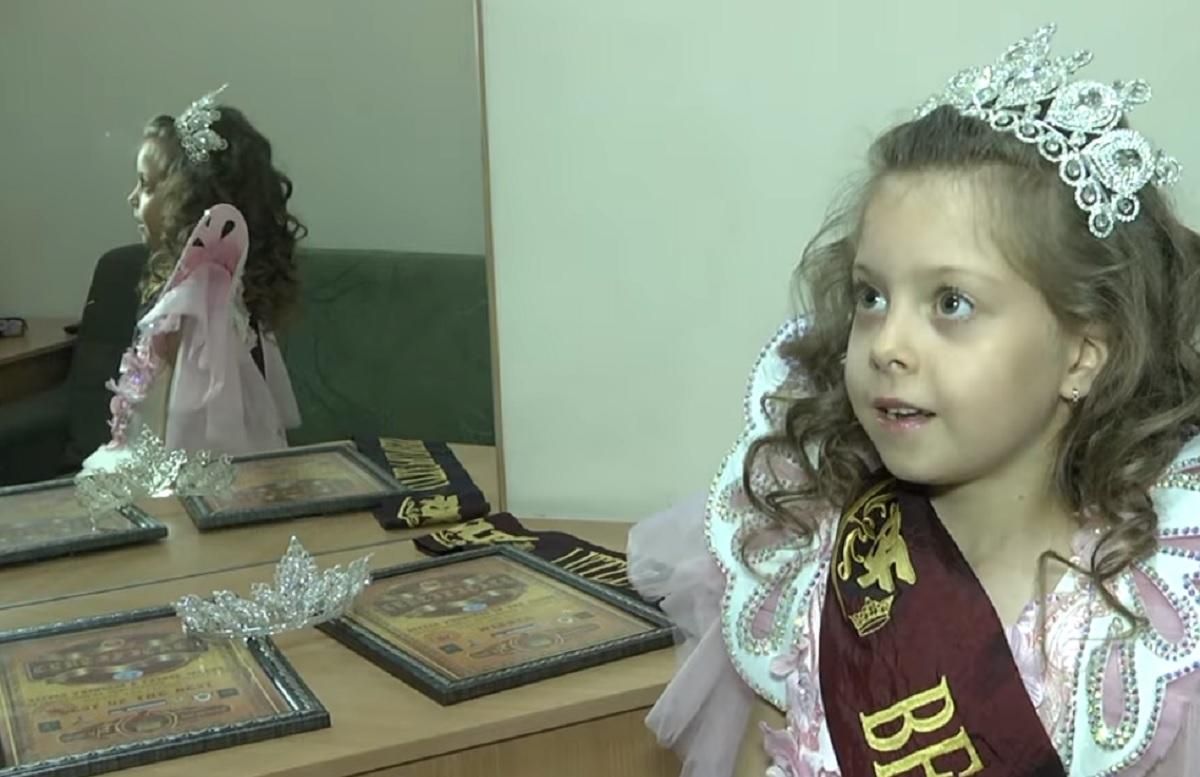 6-річна українка стала "принцесою світу": фото маленької красуні