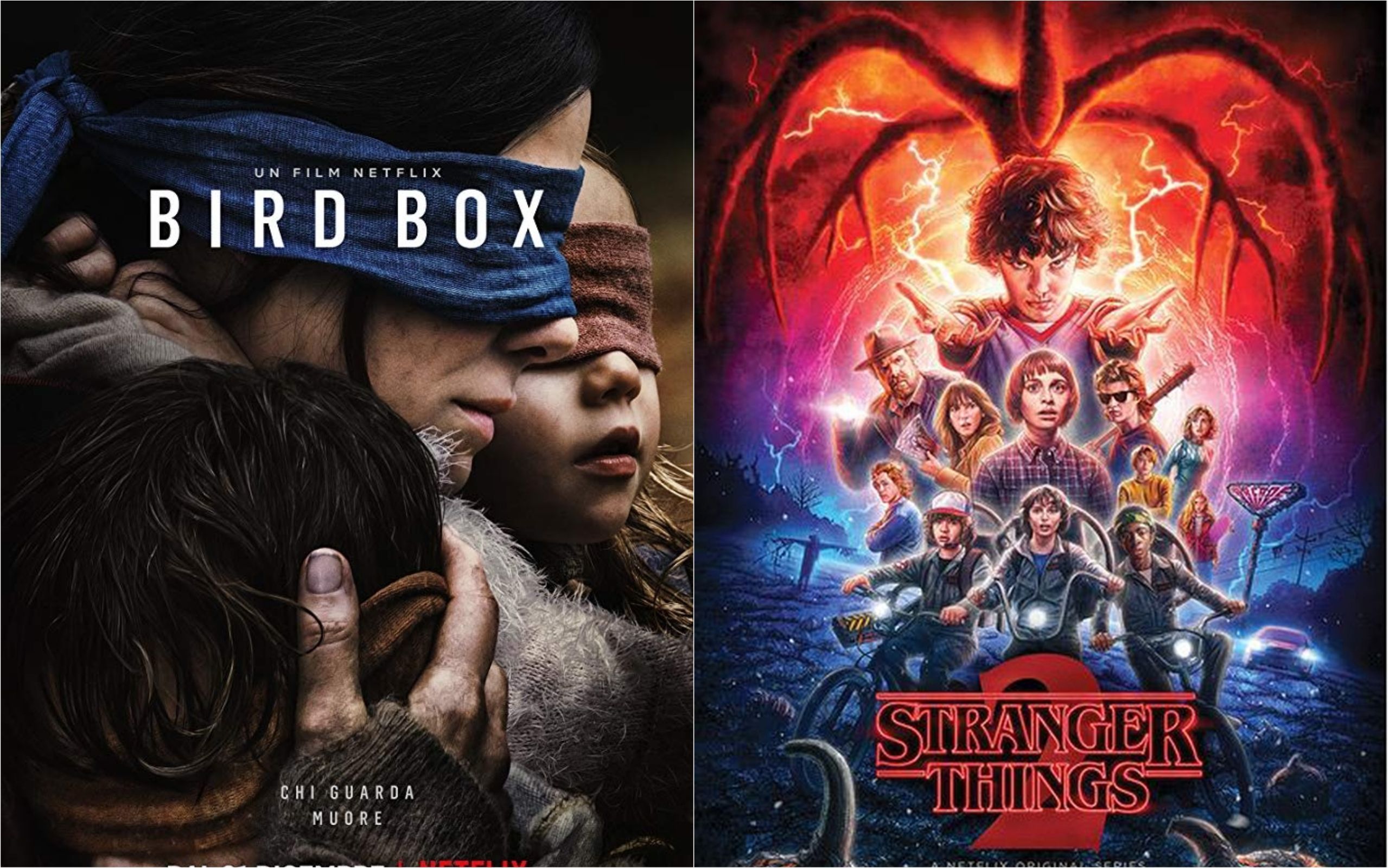 "Птичий короб", "Очень странные дела" и другие:популярные фильмы и сериалы 2019 года от Netflix 