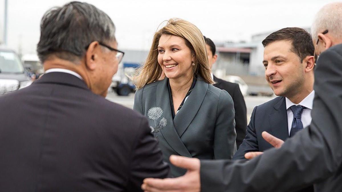 Елена Зеленская надела костюм от украинского бренда: эффектные фото Елена Зеленская надела костюм от украинского бренда: эффектные фото