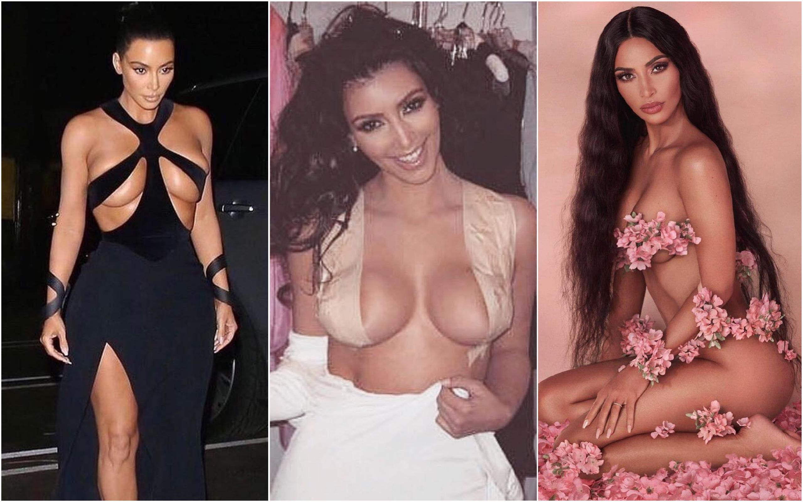 Горячо, откровенно, сексуально: 10 самых жарких фото Ким Кардашян