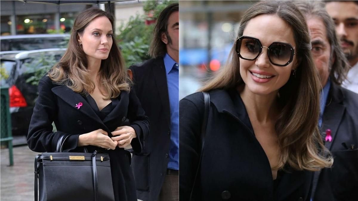 Анджеліна Джолі здійснила стильний вихід у Парижі – фото