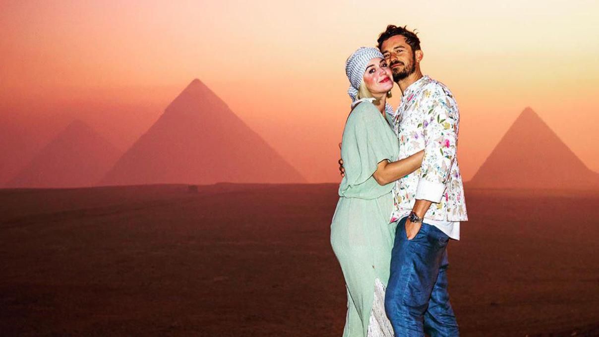 Кеті Перрі романтично відсвяткувала 35-річчя у Єгипті разом з Орландо Блумом 
