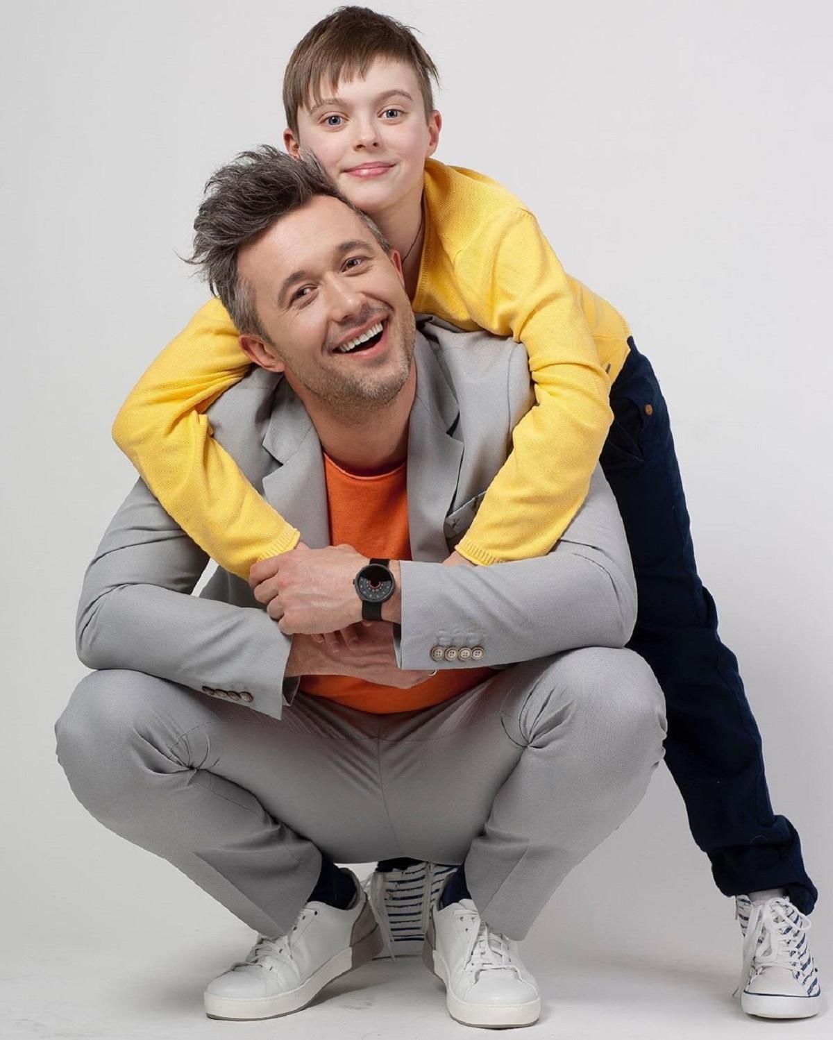 Сергей Бабкин трогательно поздравил сына Артура с 13-летием: фото