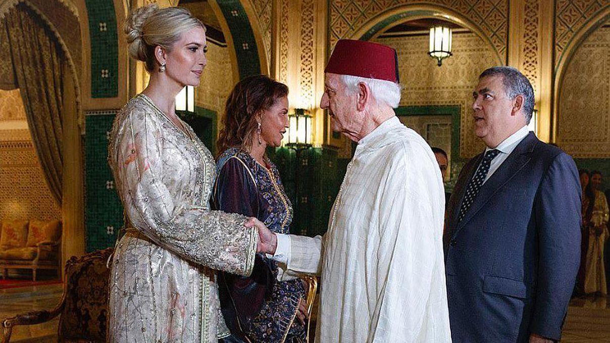 Приголомшливий вихід: Іванка Трамп зачарувала появою у марокканському каптані 