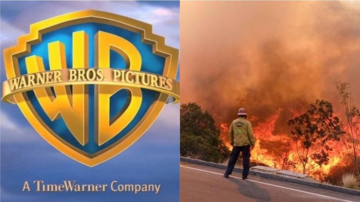 Киностудию Warner Bros эвакуировали из-за пожаров в Калифорнии: видео