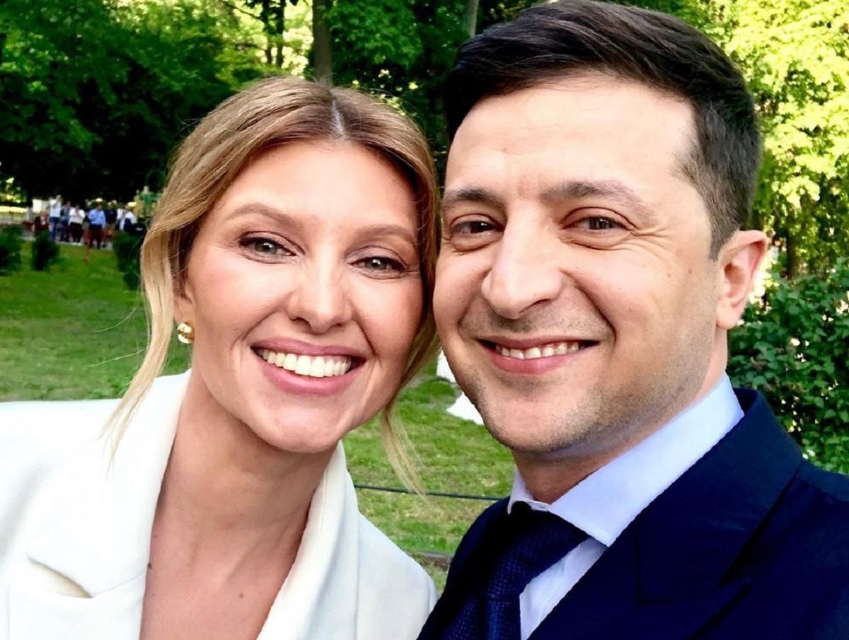Неожиданно: Елена Зеленская узнала о намерении мужа стать президентом из социальных сетей
