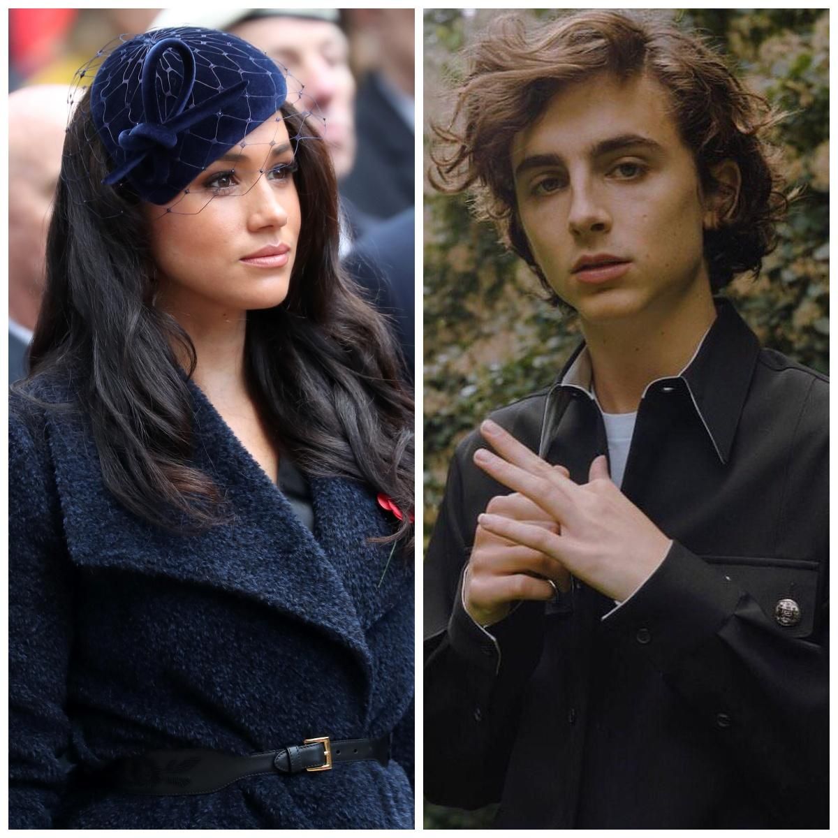 Меган Маркл та Тімоті Шаламе – найвпливовіші модники цього року: рейтинг зірок Меган Маркл та Тімоті Шаламе – найвпливовіші модники цього року: рейтинг зірок