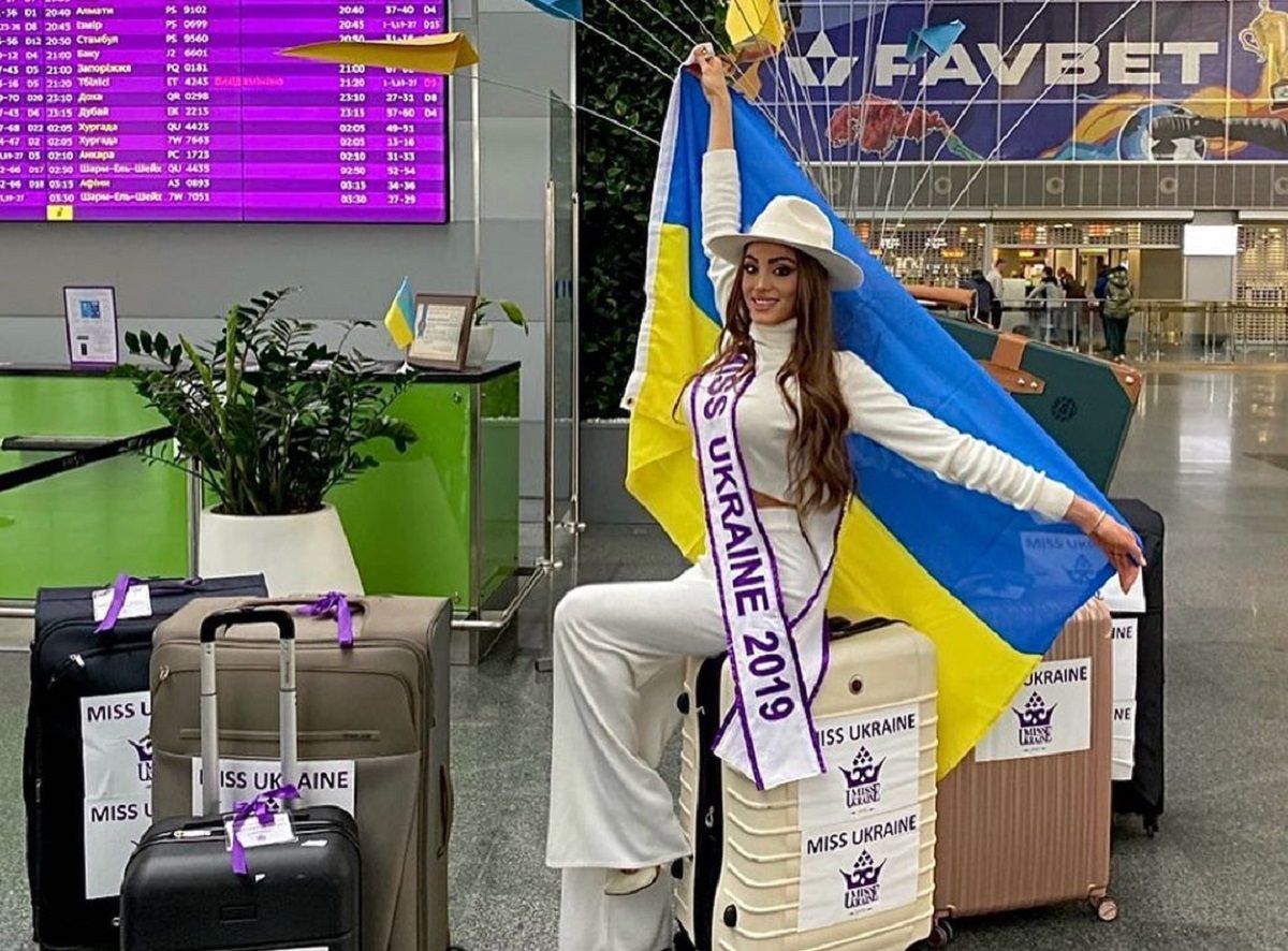 Маргарита Паша отправилась представлять Украину на "Мисс Мира 2019": фото из аэропорта