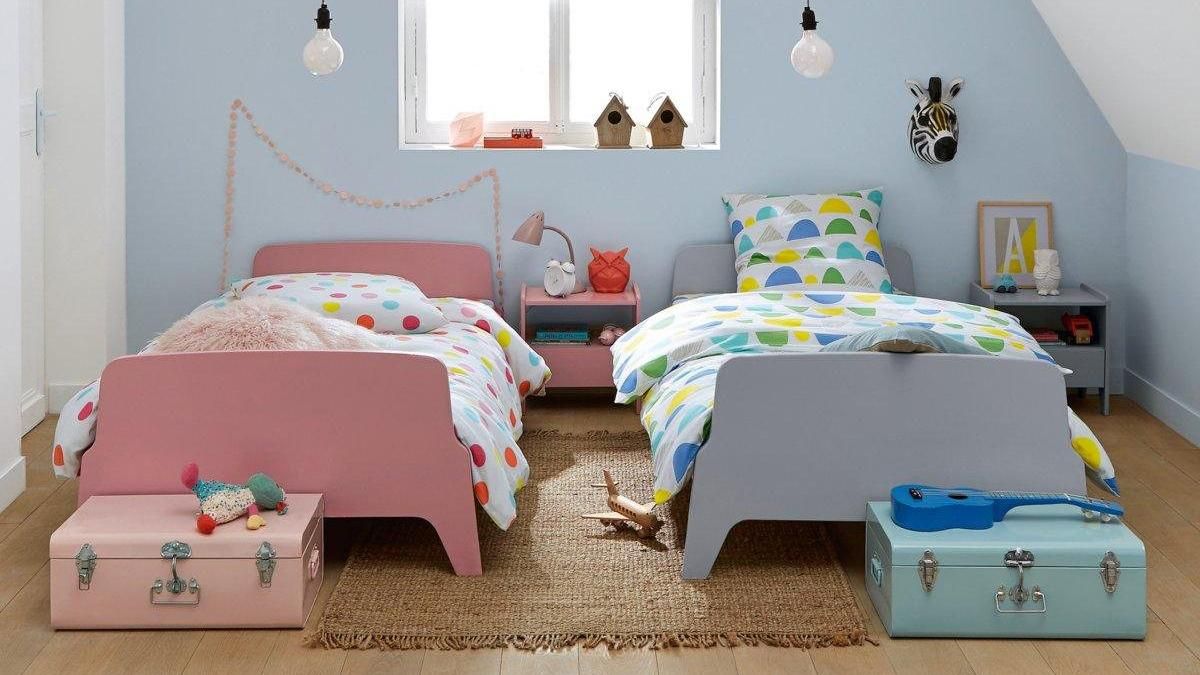 Детская комната для мальчика и девочки – как разделить 