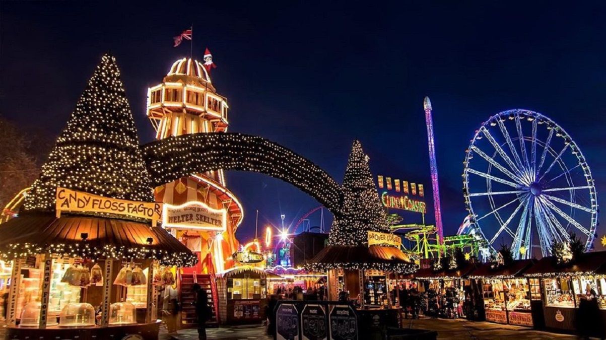 Лондонська зимова казка: як виглядає різдвяний парк атракціонів – фото