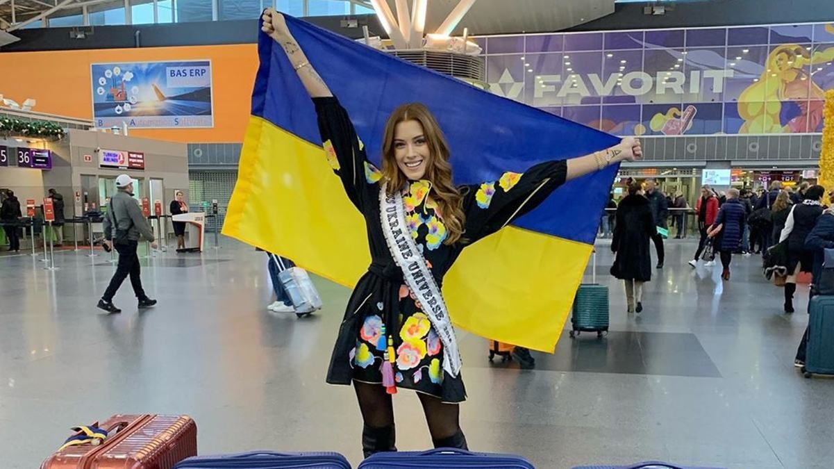 Мисс Украина-Вселенная Анастасия Суббота отправляется в США на конкурс: яркие фото
