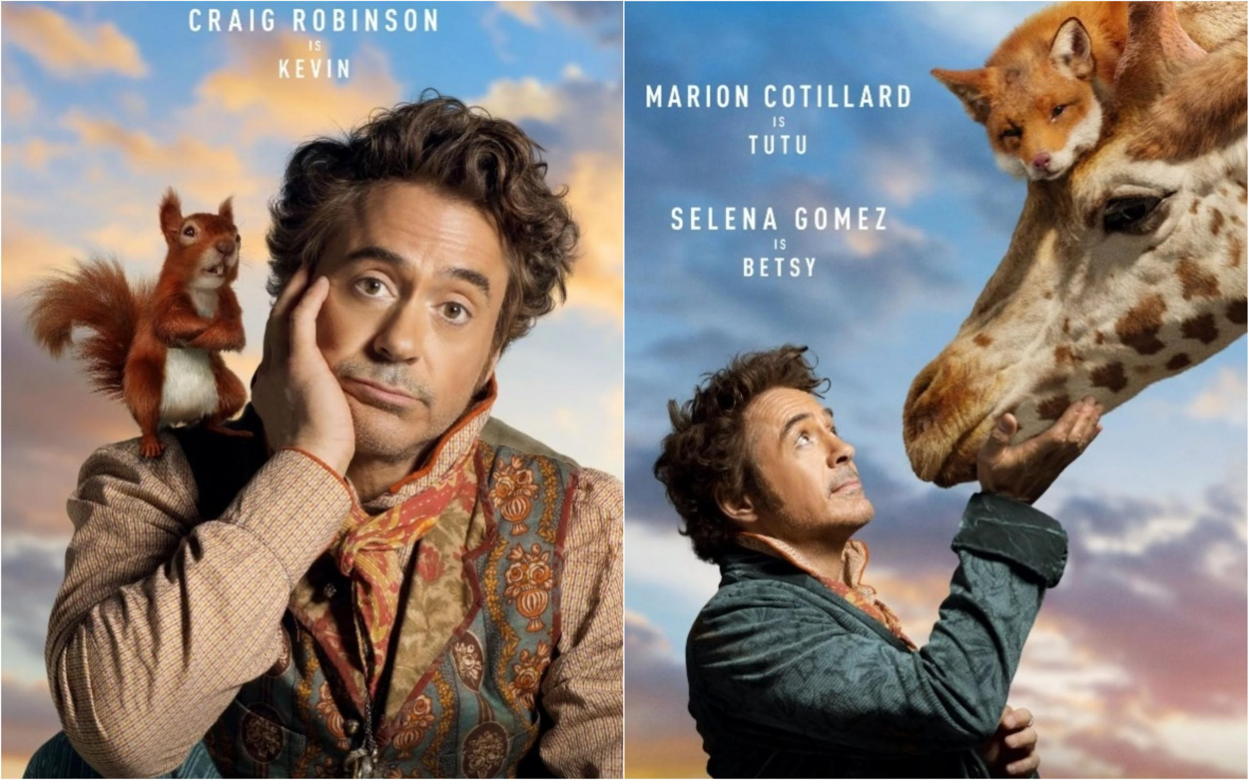 Роберт Дауни-младший появился на новых постерах к комедии о докторе Дулиттле: яркие кадры