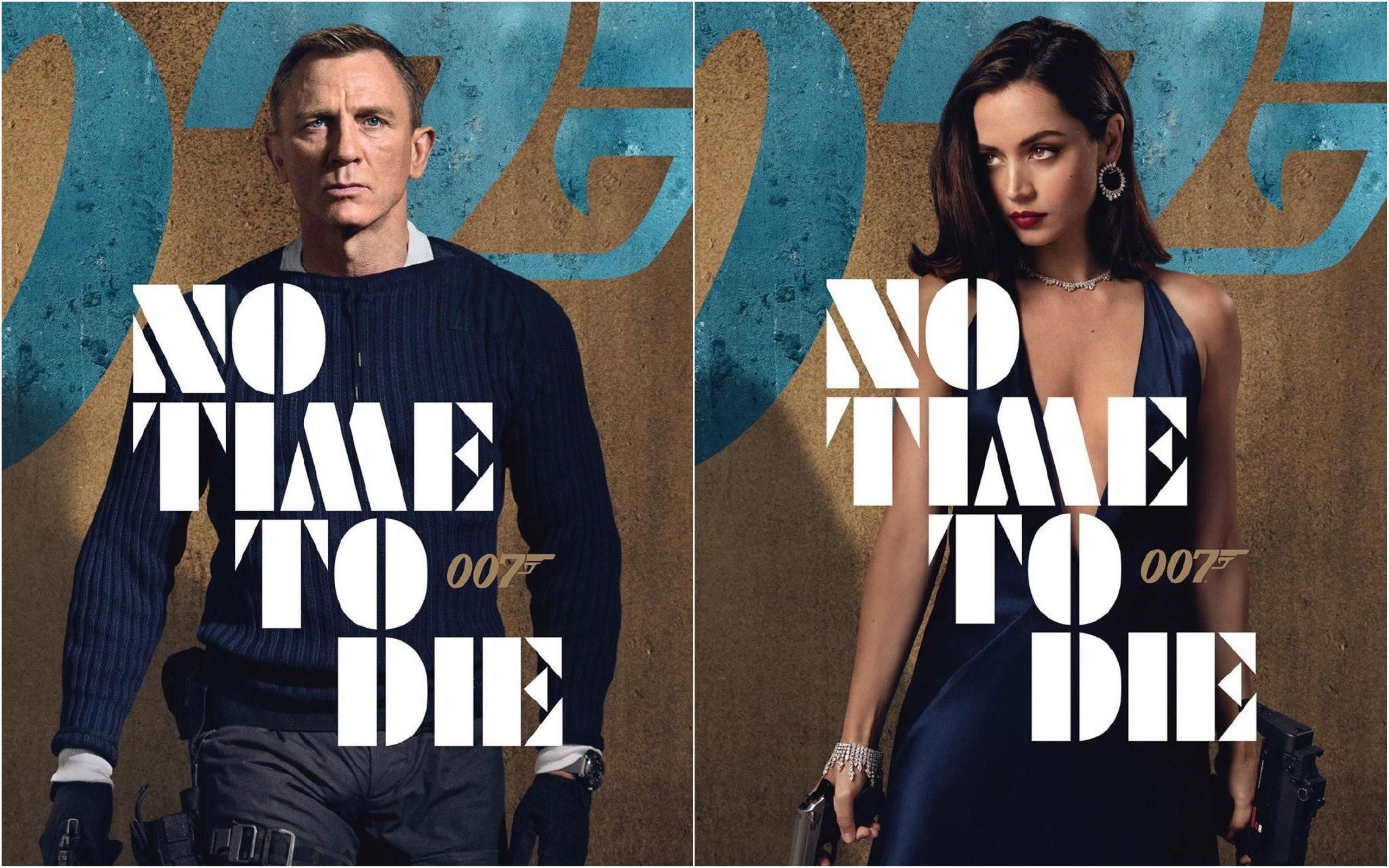 "007: Не час помирати": з'явилися приголомшливі персонажні постери до фільму про Джеймса Бонда 