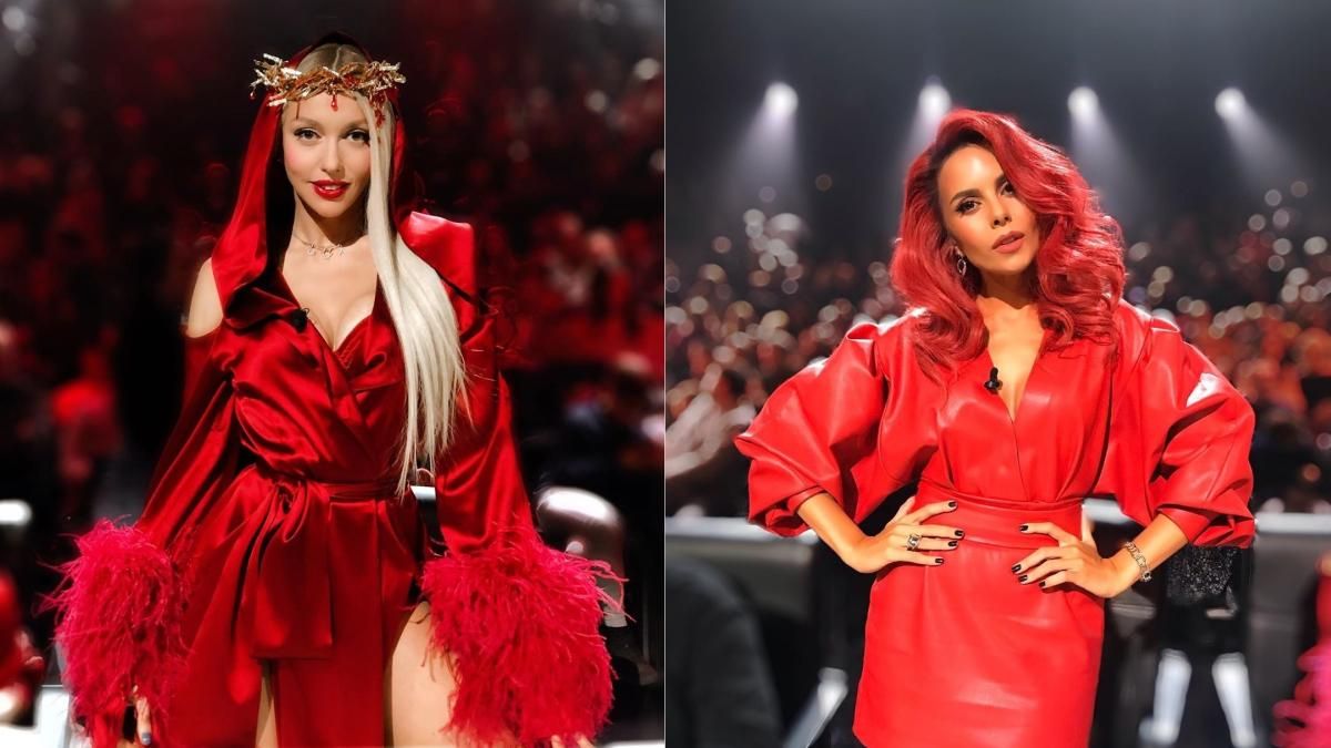 Каменских поцеловалась с Поляковой в эфире "Х-фактора": фото Каменских поцеловалась с Поляковой в эфире "Х-фактора": фото