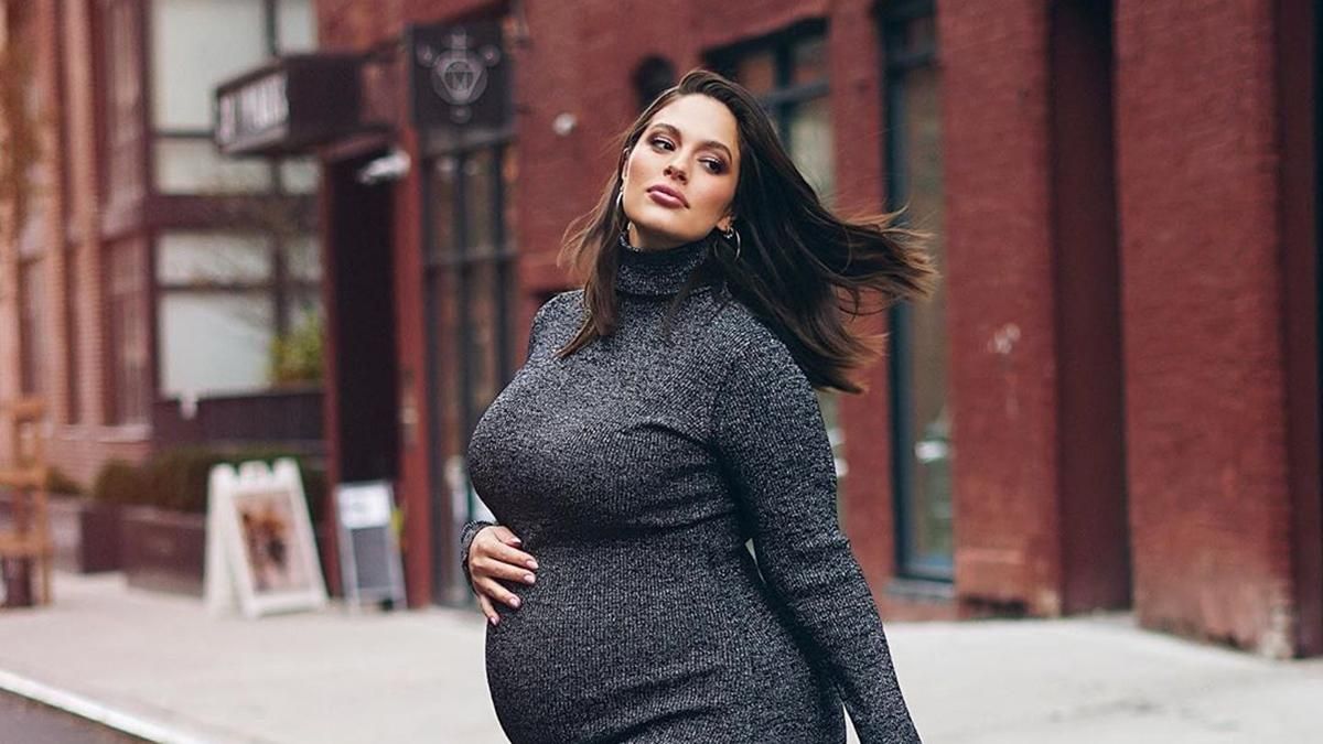 Набрала больше 20 килограммов, – беременная модель Эшли Грэм сделала откровенное заявление