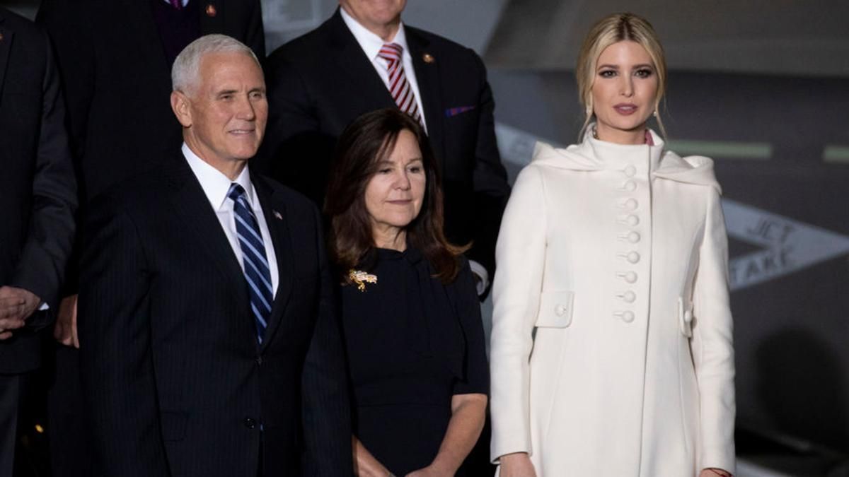 Иванка Трамп пришла на официальное мероприятие в белом пальто: фото Иванка Трамп пришла на официальное мероприятие в белом пальто: фото