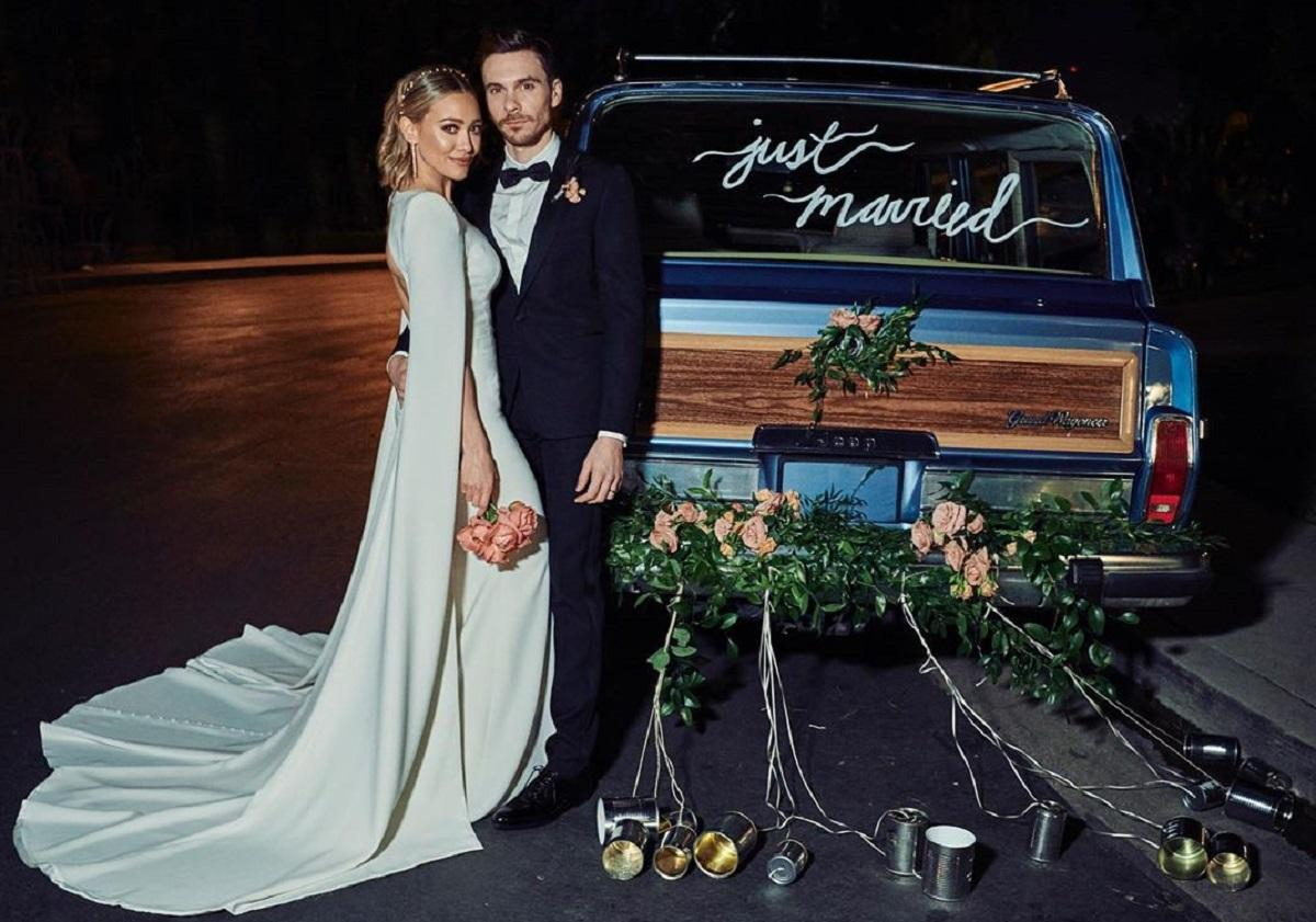 Хилари Дафф вышла замуж: как выглядело свадебное платье актрисы