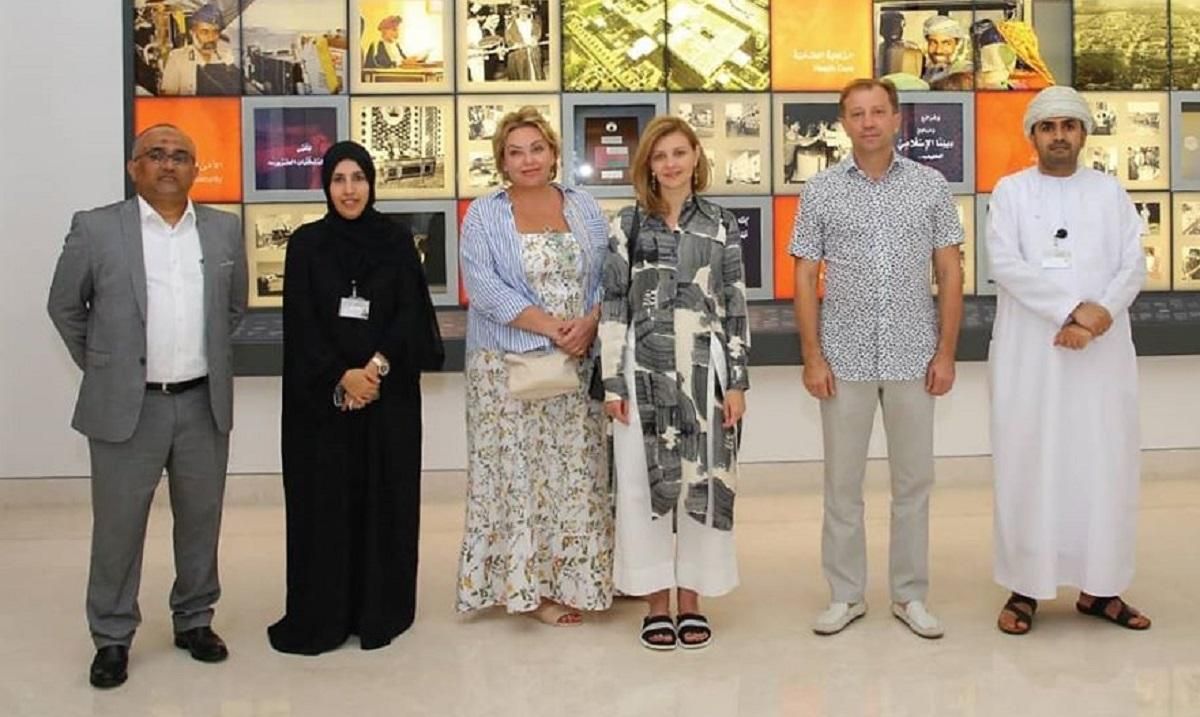 Елена Зеленская посетила официальную встречу в Омане в шлепанцах: фото