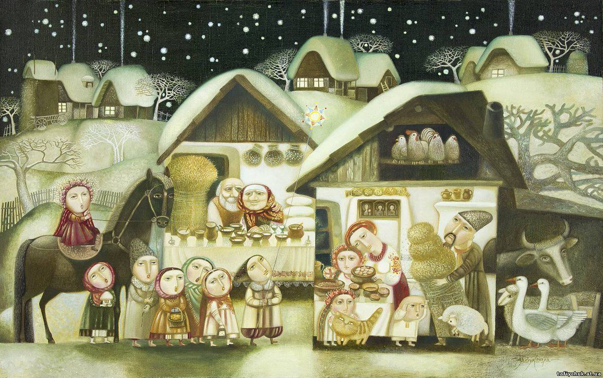 Щедрый вечер, добрый вечер – текст песни, украинская щедривка Щедрый вечер, добрый вечер – текст песни, украинская щедривка