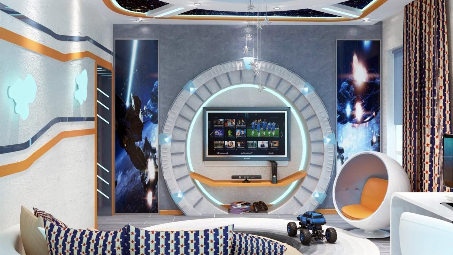 Модные элементы декора в космическом стиле – фото Модные элементы декора в космическом стиле – фото