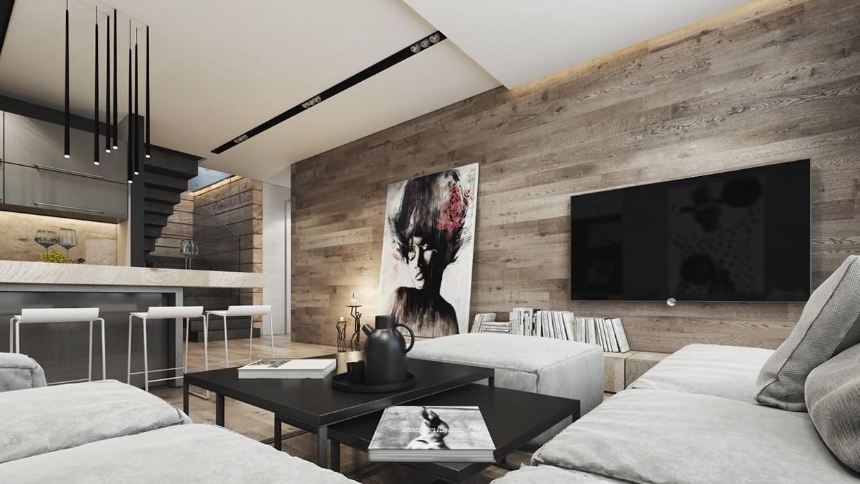 Ламинат на стене в интерьере – фото: плюсы и минусы Ламинат на стене в интерьере – фото: плюсы и минусы