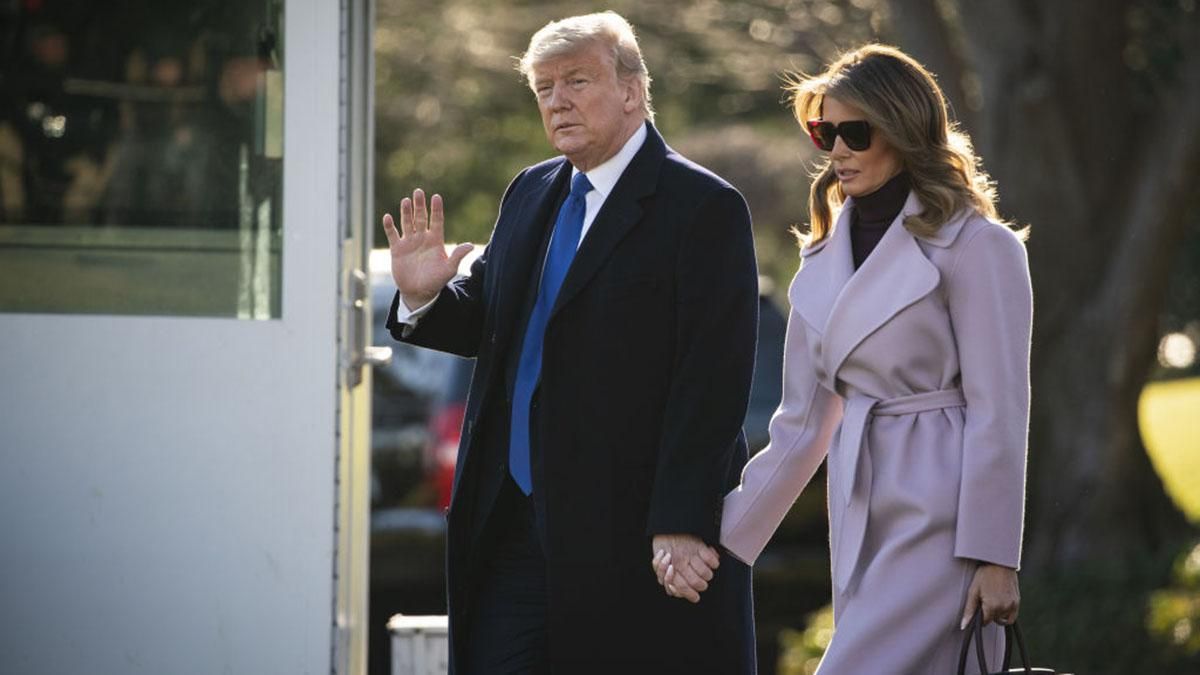 Меланія Трамп показала бездоганий зимовий образ: фото Меланія Трамп показала бездоганий зимовий образ: фото