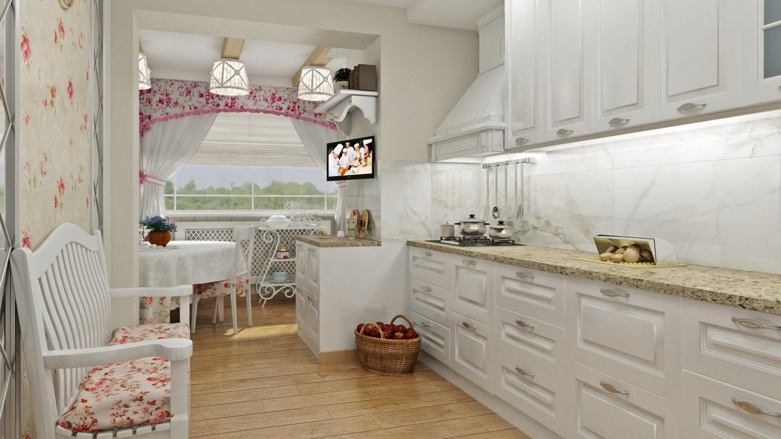 Кухня в стиле прованс – дизайн, какая мебель подходит Кухня в стиле прованс – дизайн, какая мебель подходит