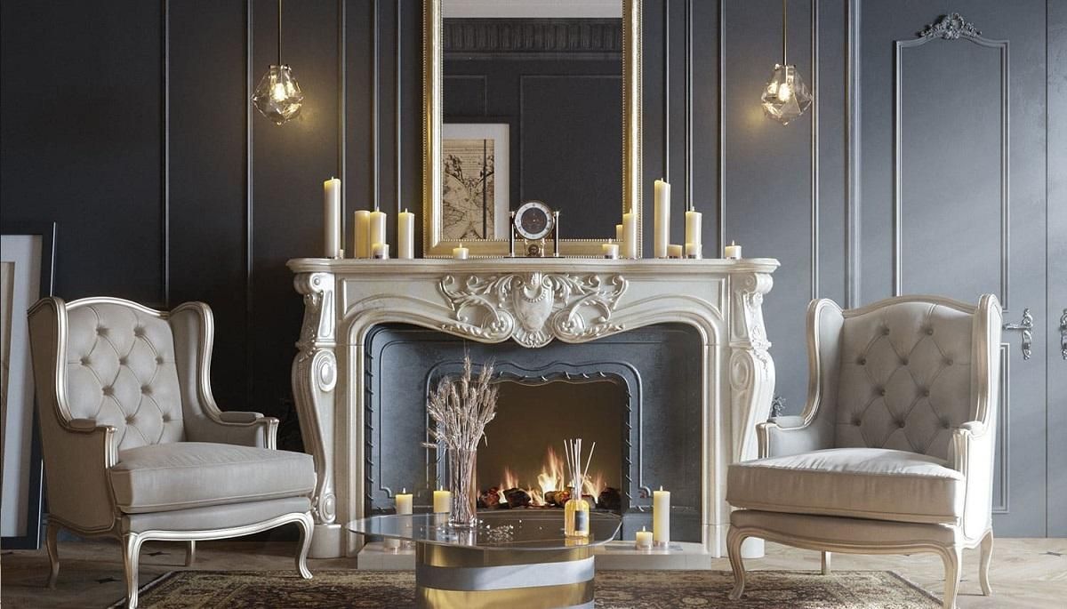 Портал каміна – види, матеріали, як замовити портал електрокаміна Портал каміна – види, матеріали, як замовити портал електрокаміна