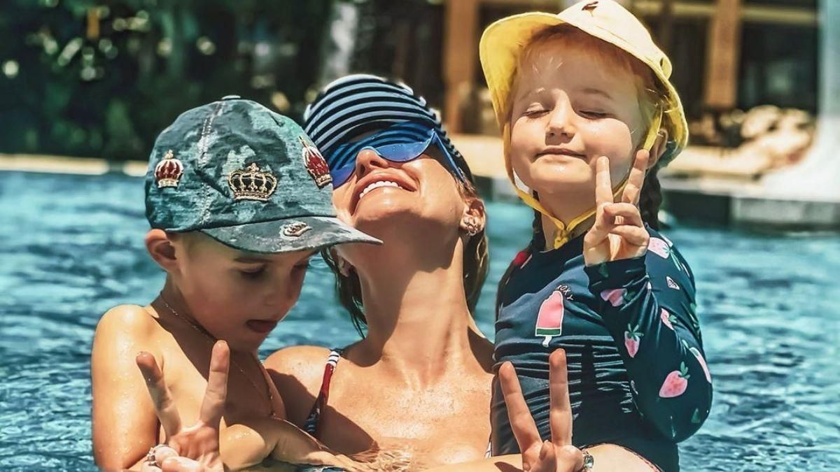 Слава Каминская показала стильное фото детей Слава Каминская показала стильное фото детей