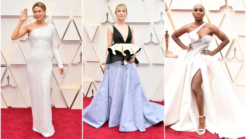 Номинантки на "Лучшую женскую роль" ошеломили выходом на красной дорожке Оскара-2020