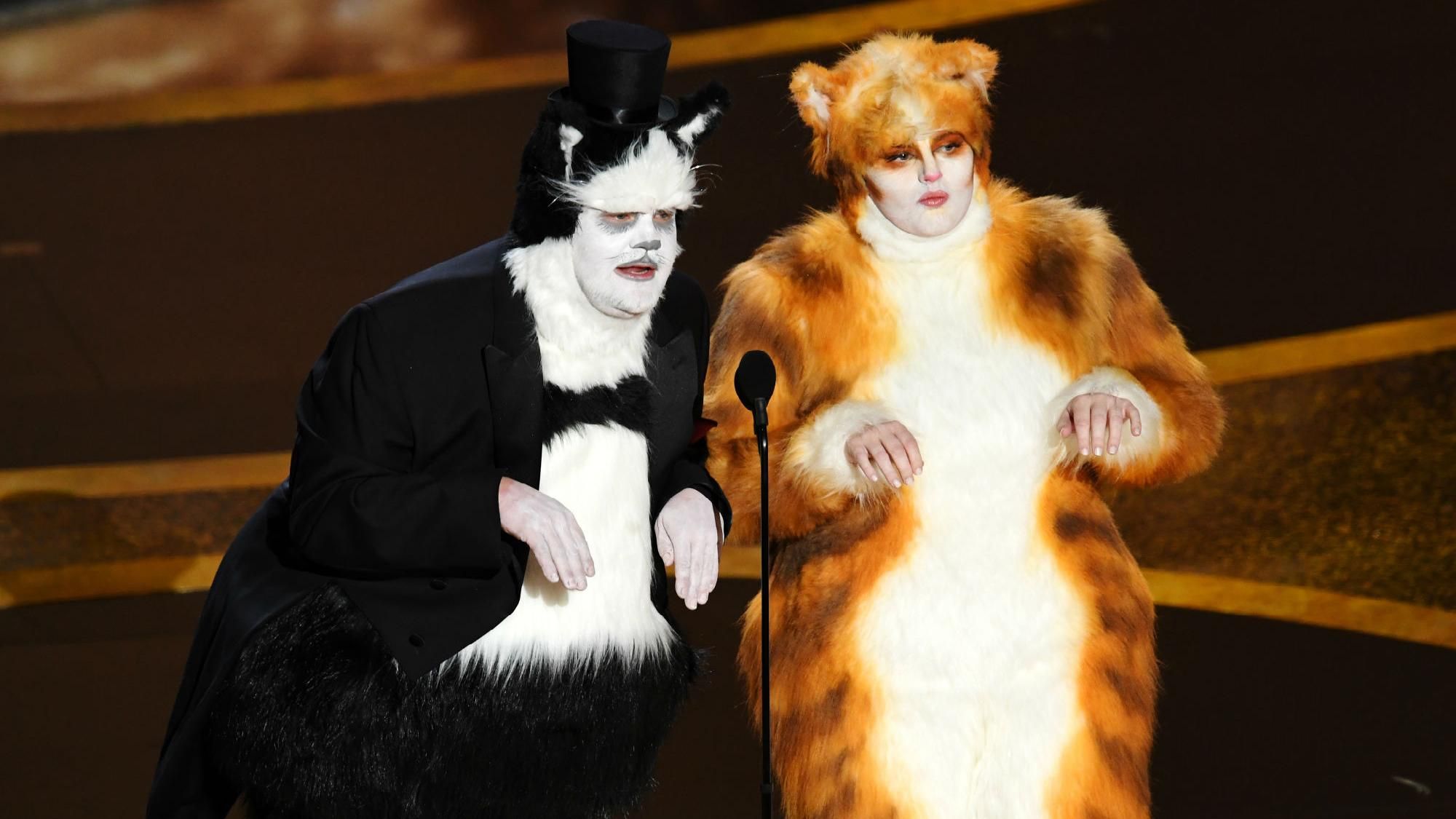 Оскар-2020 раскритиковали за шутку о визуальных эффектах в фильме "Кошки"