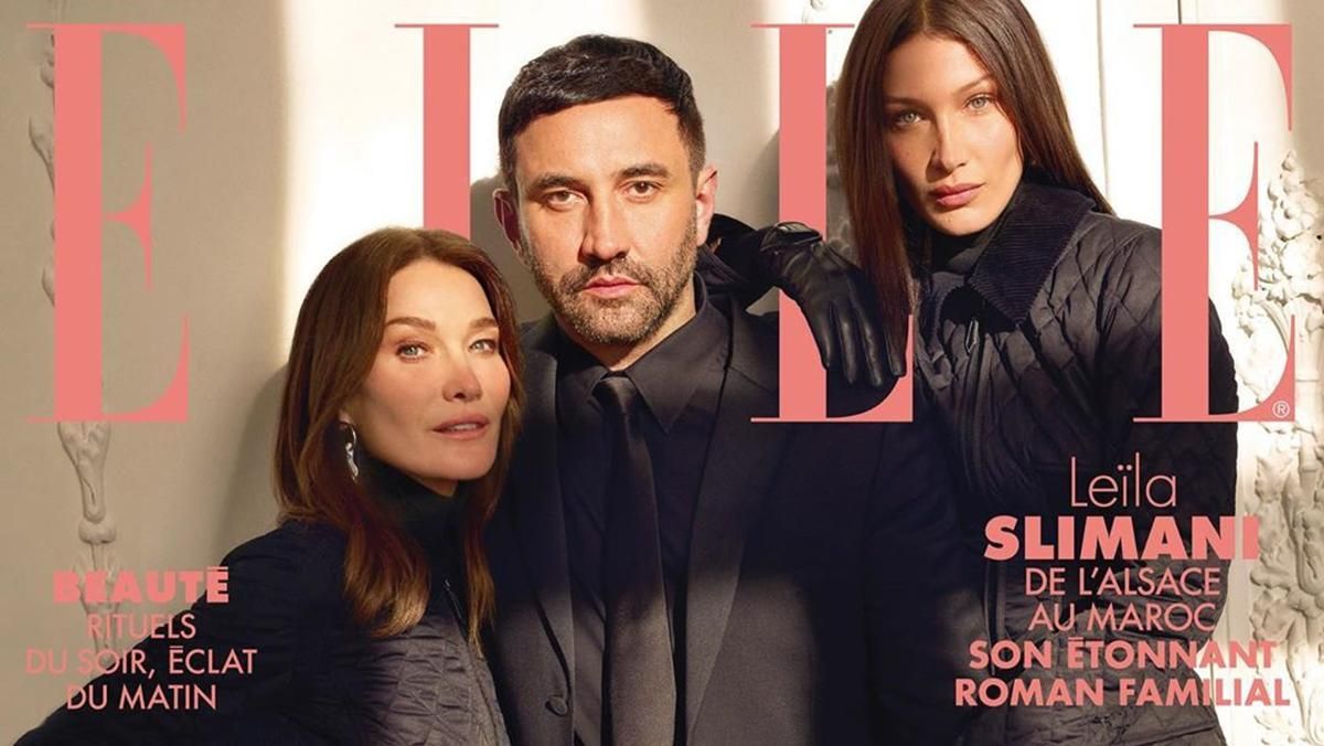 Фантастическое трио: Карла Бруни, Белла Хадид и Риккардо Тиши для французского Elle Фантастическое трио: Карла Бруни, Белла Хадид и Риккардо Тиши для французского Elle