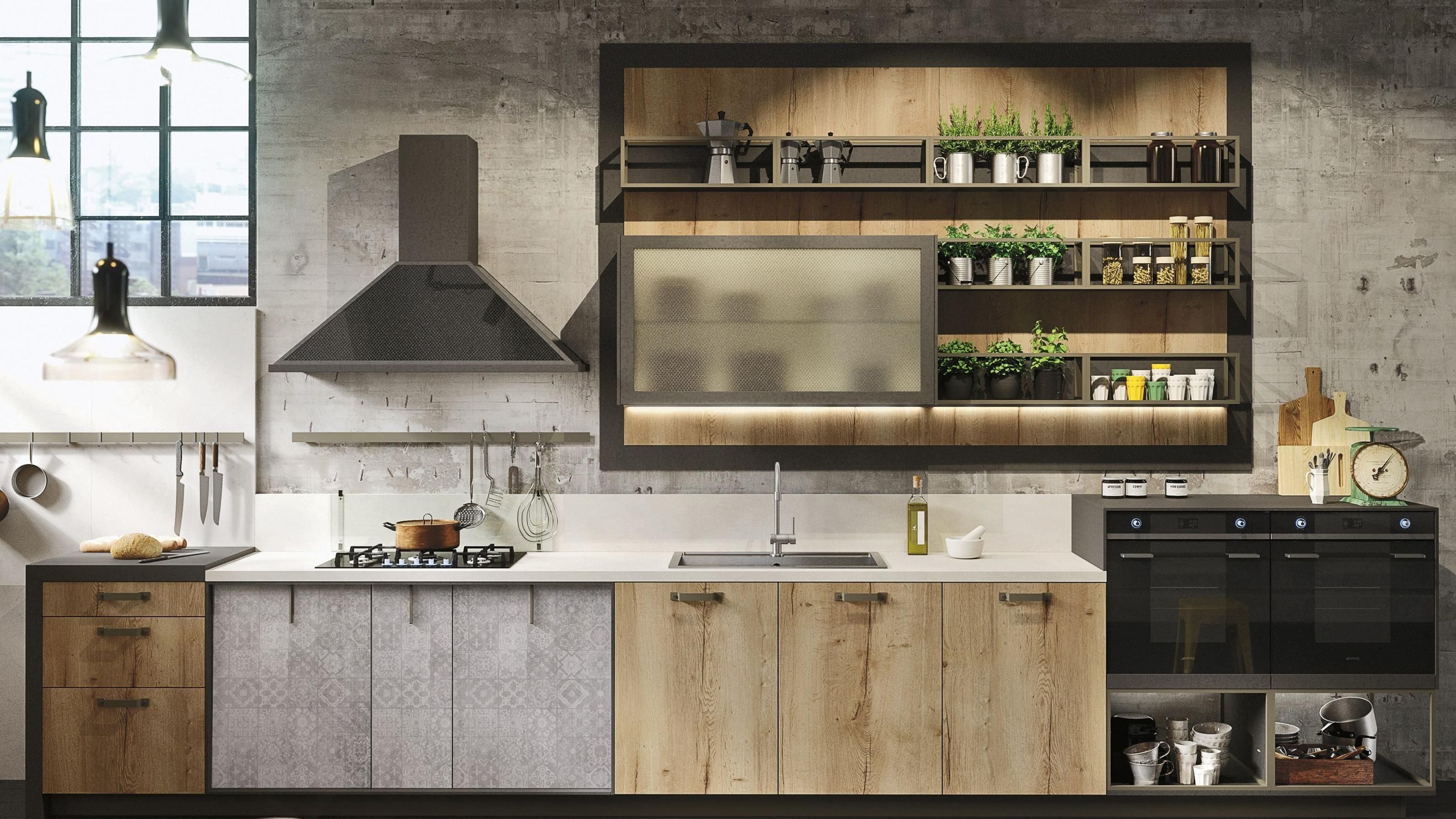 Кухня с открытыми полками – особенности дизайна, плюсы, минусы Кухня с открытыми полками – особенности дизайна, плюсы, минусы