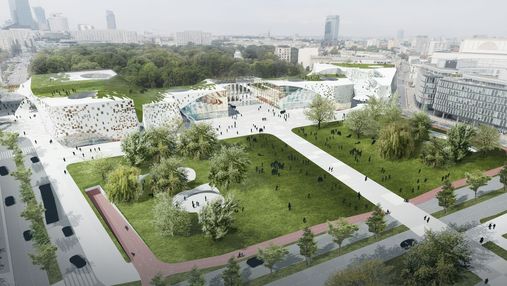 Польська архітектурна компанія побудує футуристичний "дірявий" будинок – фото