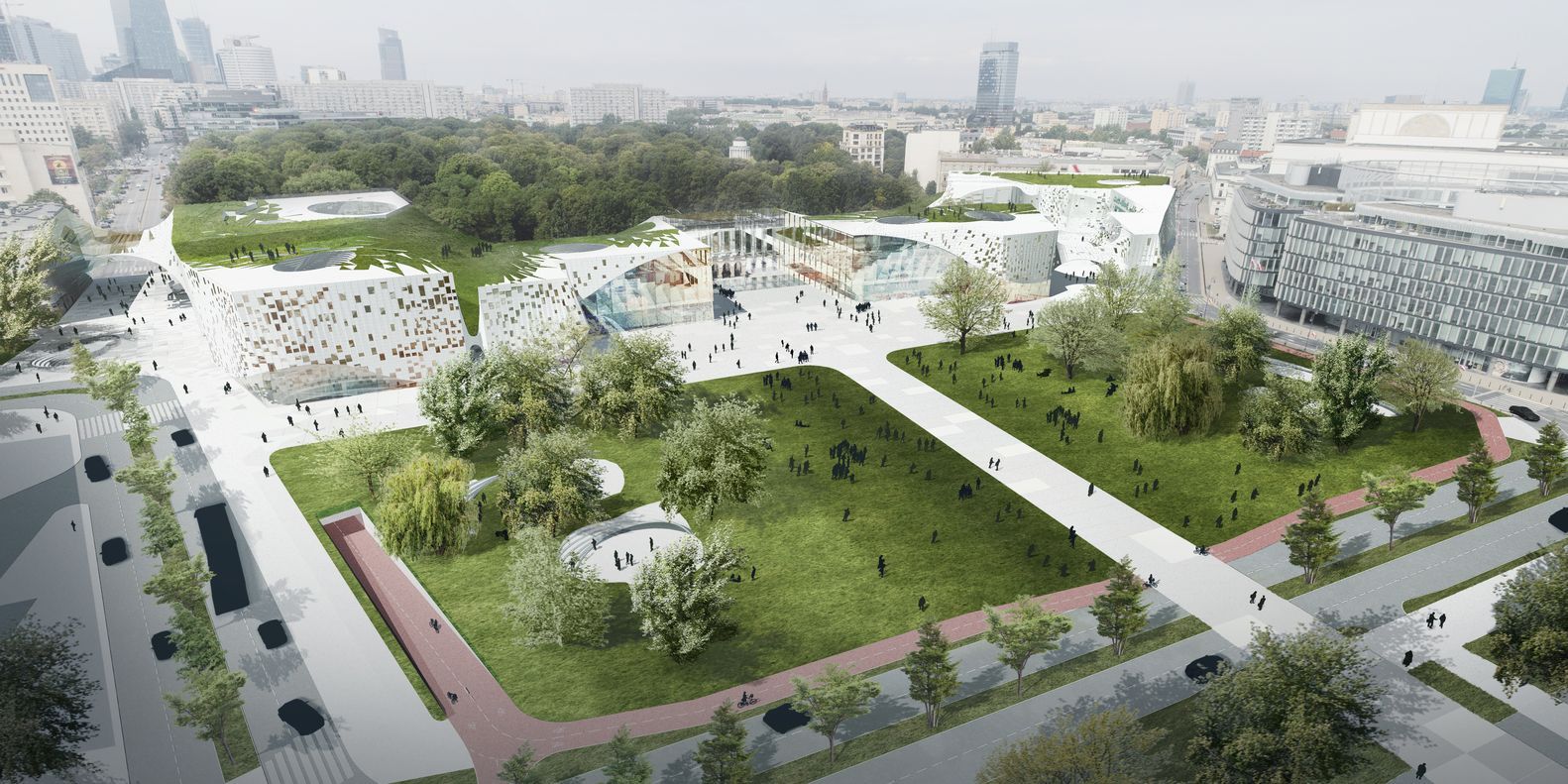 Польська архітектурна компанія побудує футуристичний "дірявий" будинок – фото