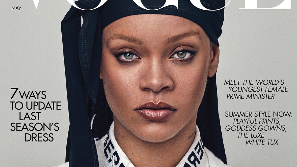 Рианна украсила обложку британского Vogue Рианна украсила обложку британского Vogue