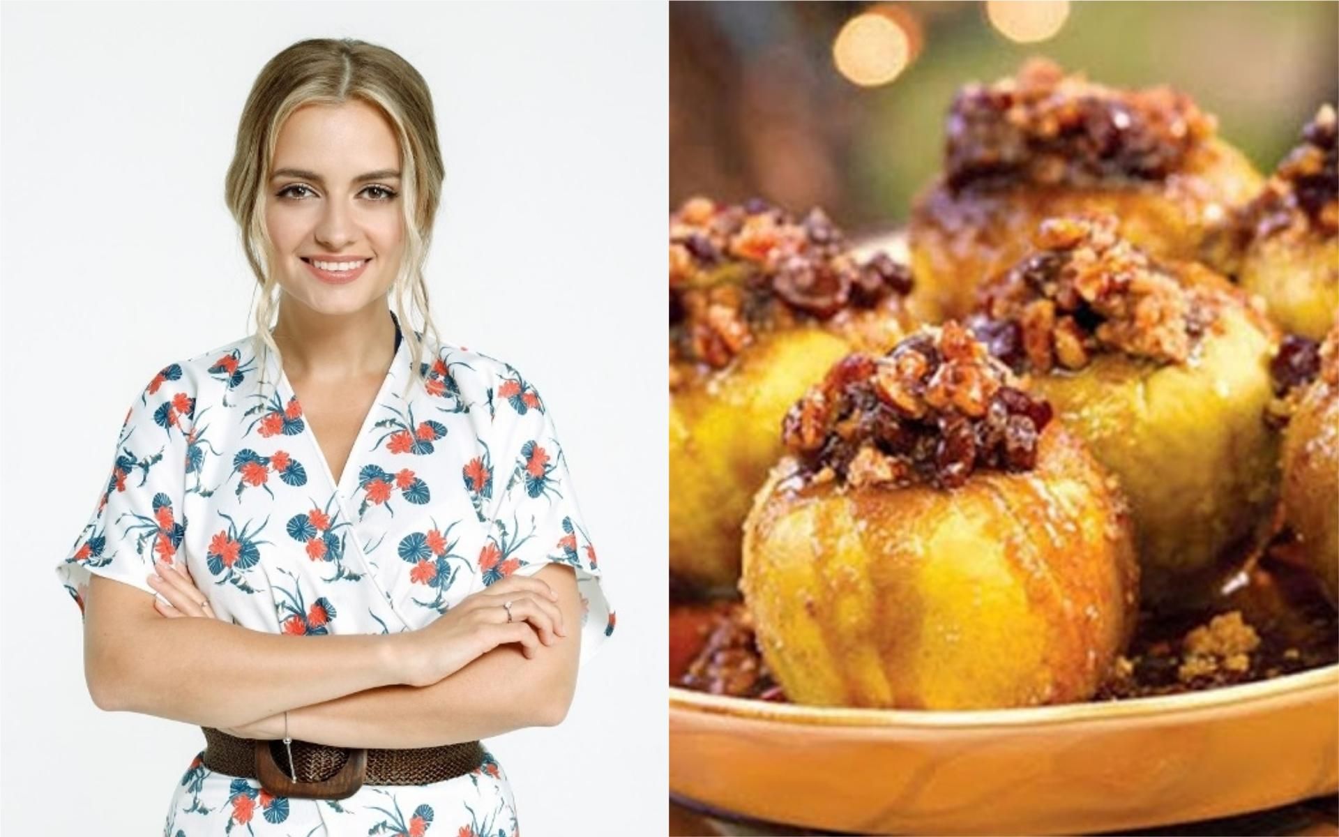 Дієтичний десерт з яблук від Юлії Панкової Дієтичний десерт з яблук від Юлії Панкової