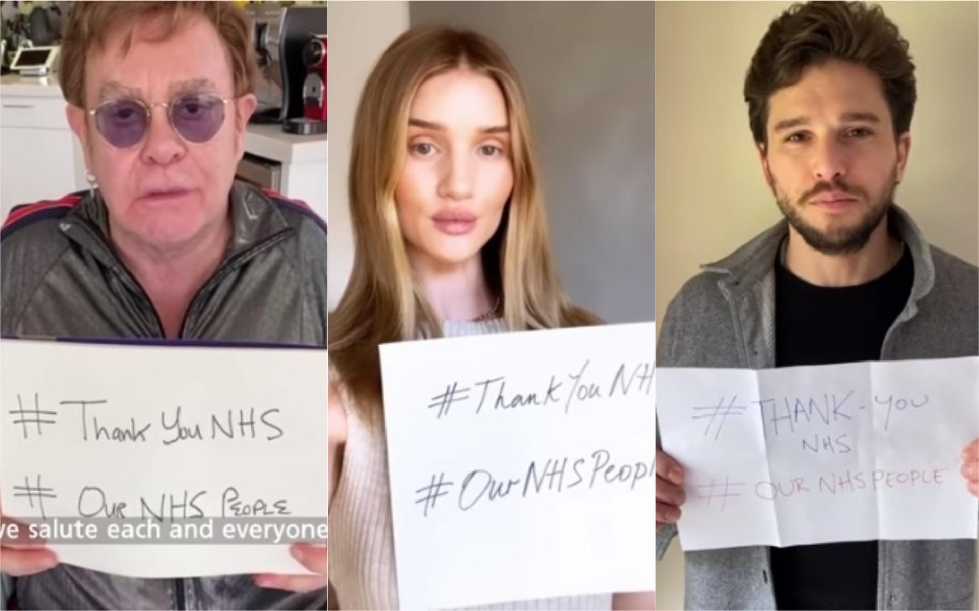 Голливудские звезды приняли участие в новом флешмобе, чтобы поддержать врачей Великобритании