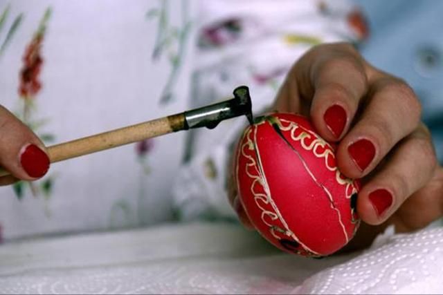 Українська писанка зачарувала жителів Гамбурга Українська писанка зачарувала жителів Гамбурга