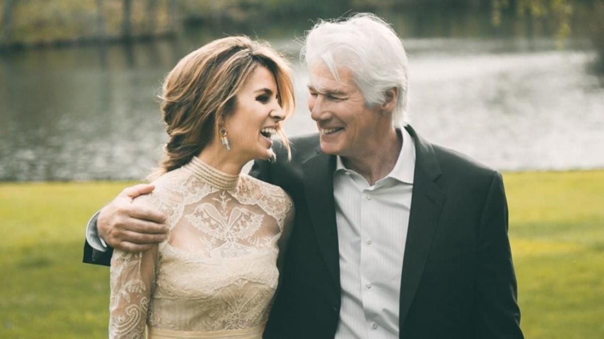 Жена Ричарда Гира опубликовала эксклюзивные фото с их свадьбы