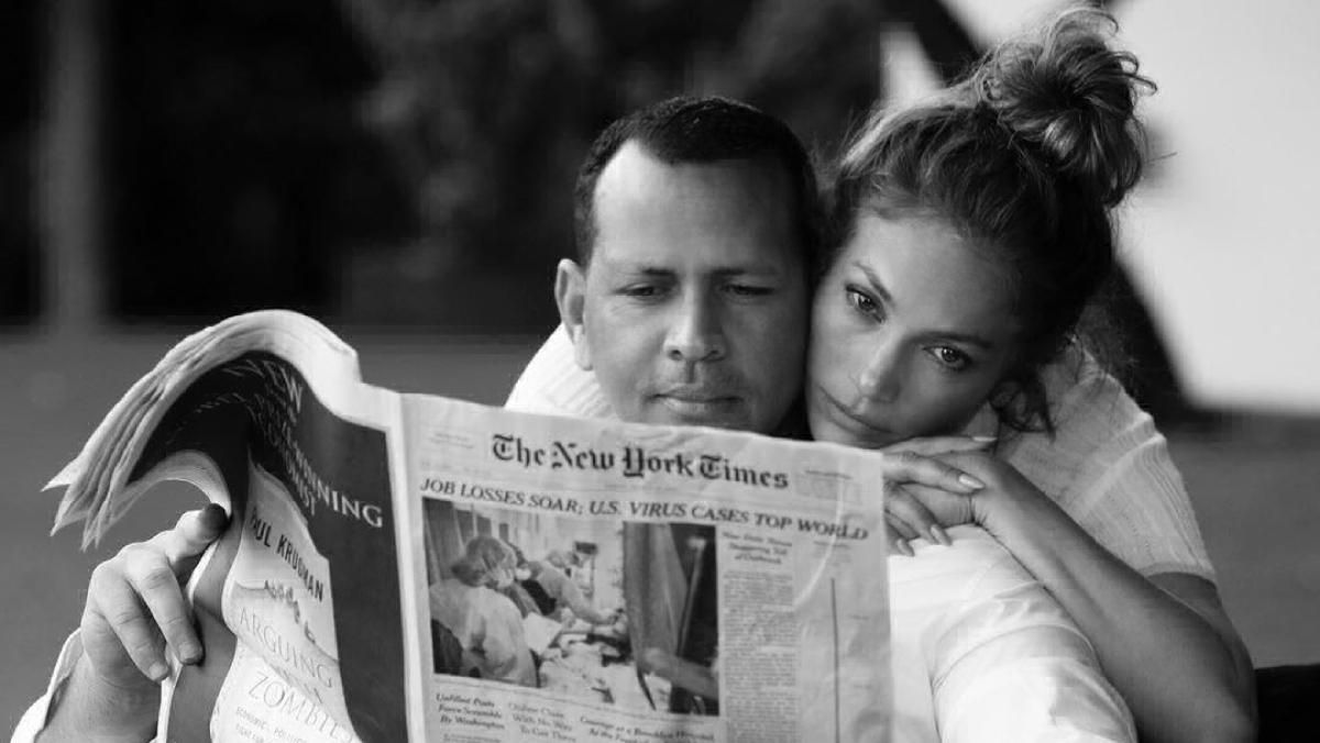 Дженнифер Лопес на фото с женихом показала, почему важно поддерживать любимых во время пандемии