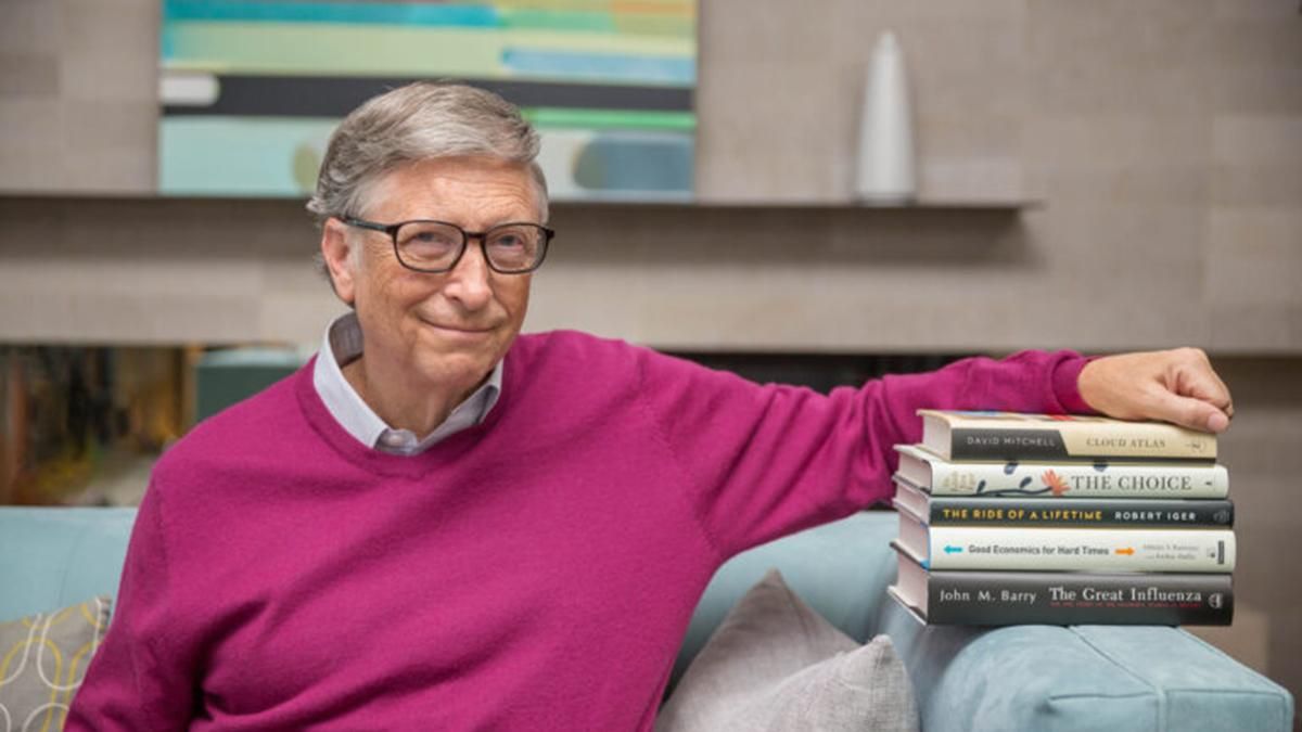 Білл Гейтс порадив книги для читання влітку